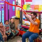 Animations scientifiques en écoles maternelles et primaires sur le thème "C'est dans l'air"