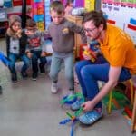 Animations scientifiques en écoles maternelles et primaires sur le thème "C'est dans l'air"