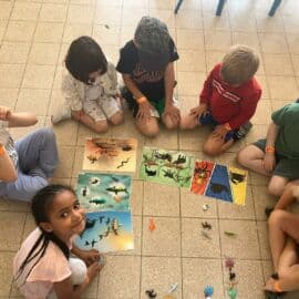 Stages de vacances pour enfants de 4 à 5 ans ayant pour thème 'Mini savants'